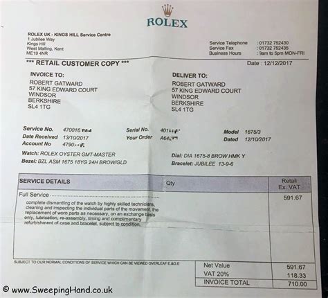 rolex email receipt|rolex receipt generator.